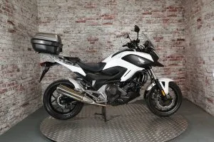 Photograph of Honda NC750X DCT motorcycle purchased in Worthing, Sussex