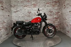 Royal Enfield Meteor 350 motorcycle purchased in Eastbourne, Sussex
