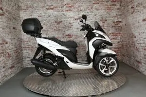 Photograph of Yamaha Tricity 125 scooter purchased in Brighton, Sussex