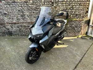 Photograph of bmw c400gt motorcycle purchased in Farnham, Surrey