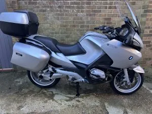 Photograph of bmw r1200rt motorcycle purchased in Horley, Surrey
