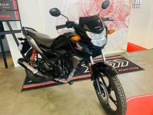Photograph of honda cb125f motorcycle purchased in Egham, Surrey