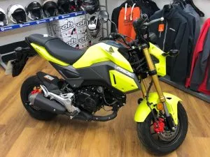 Photograph of honda msx 125 grom motorcycle purchased in Romford, London