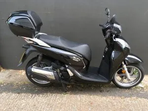 Photograph of honda sh300 Scooter purchased in Herne Bay, Kent