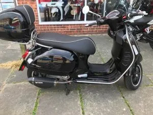 Photograph of vepsa gts 300 scooter purchased in Hackney, London