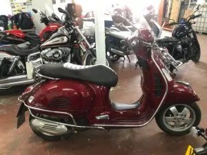 Photograph of vespa gts 125 Scooter purchased in Camberley, Surrey
