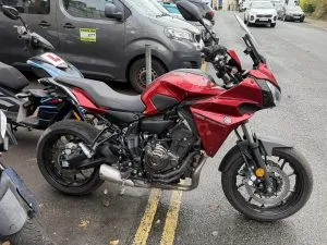 Photograph of yamaha tracer 700 motorcycle purchased in Hythe (Hampshire), Hampshire